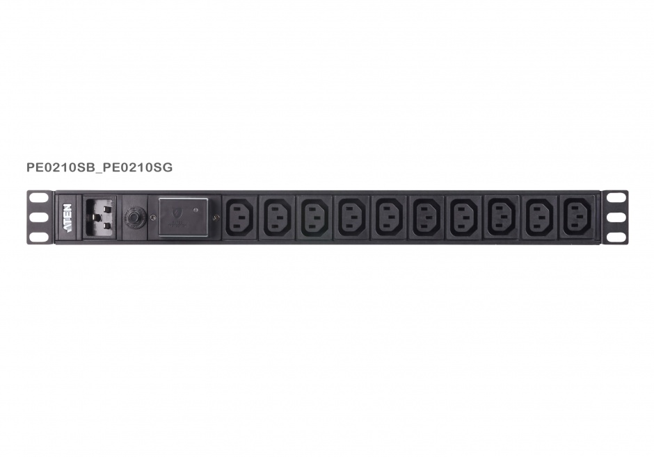 ATEN PE0210SG PDU 1U 16A cu Protectie Supratensiune