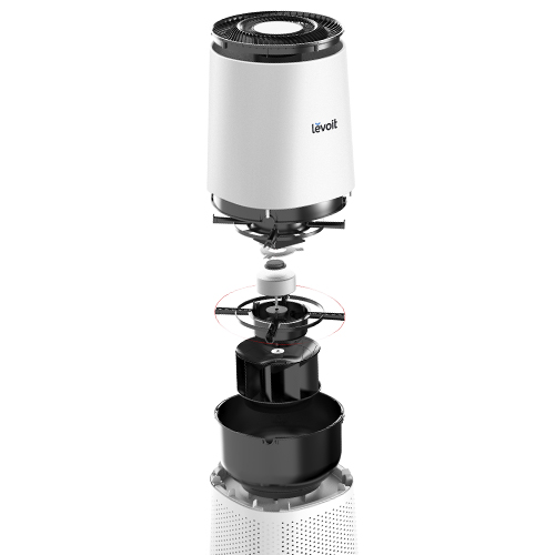 Purificator Levoit LV-H134, True HEPA, 66 m², Alb - imagine 3