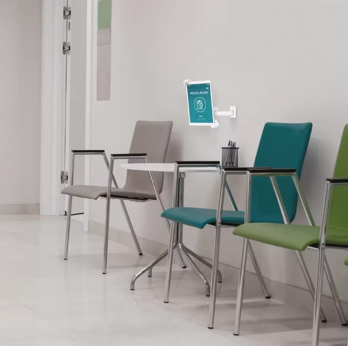 Stand Tableta si Telefon Barkan T72VL Alb - Suport Reglabil 7-14" - imagine 3