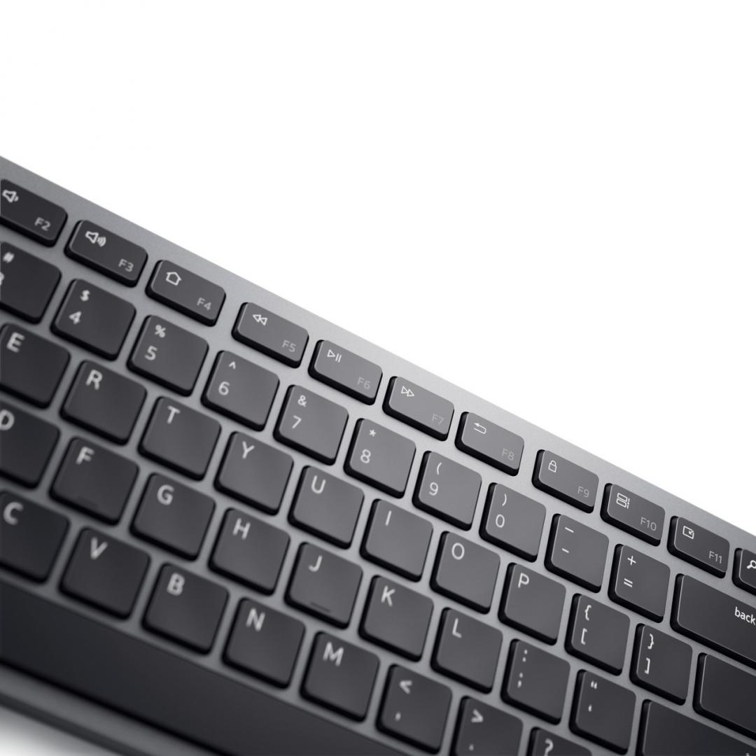 Tastatură Wireless Dell KB700 Multi-Device Titan Grey - imagine 5