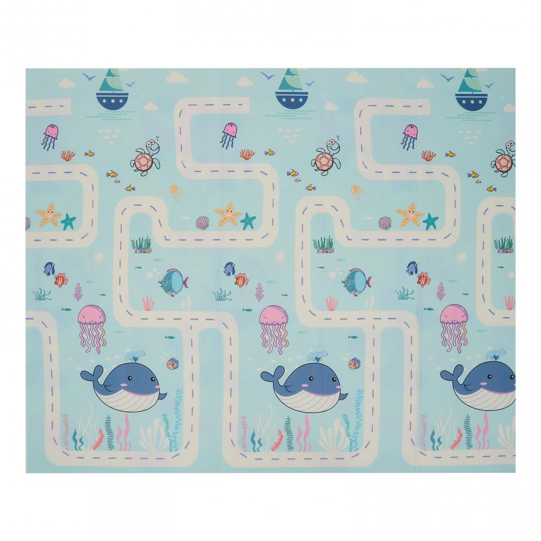 Covor Joaca Copii Spuma Pliabil 180x200cm - U-Grow Impermeabil - imagine 4