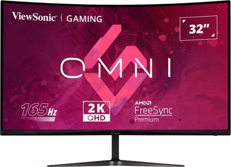 Monitor ViewSonic VX3218C-2K 31.2" 165Hz QHD Curved Gaming
