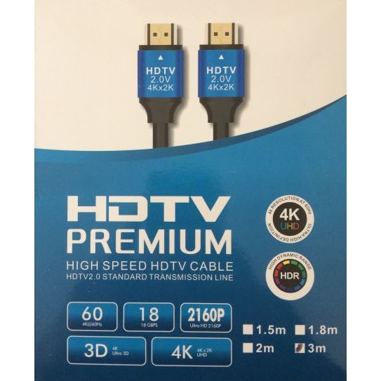 Cablu HDMI 4K 3m, Mufe Aurite, Ted Electric