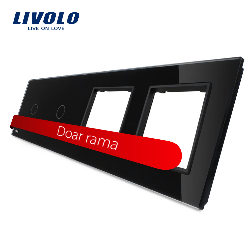 Panou Touch Livolo 2 Prize, Sticla Crystal - imagine 3