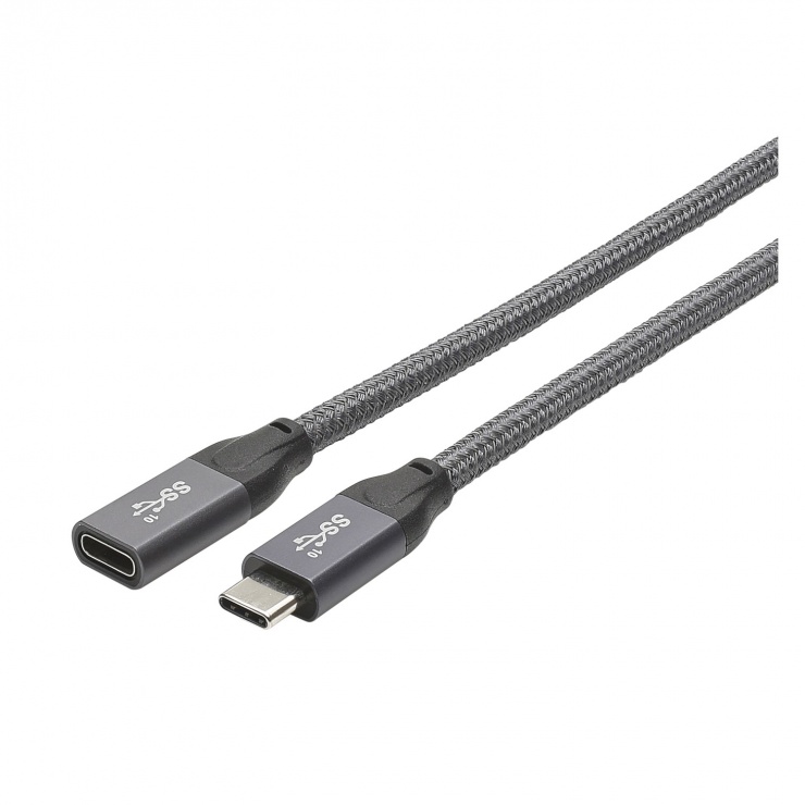 Cablu USB 3.2 Gen2 Type C 1.5m, 10Gbps, Hicon