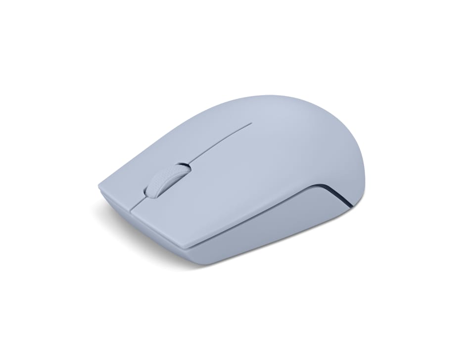 Mouse Wireless Lenovo 300 Compact Frost Blue - 1000 DPI - imagine 4