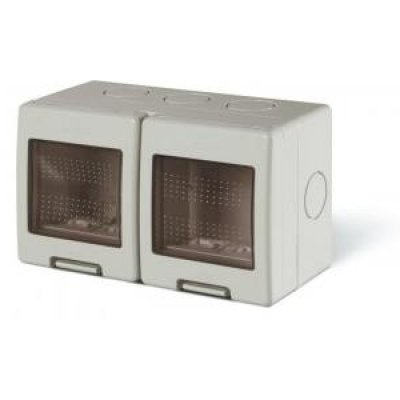 Doză Scame UNIBOX IP55 2+2 Module Gri