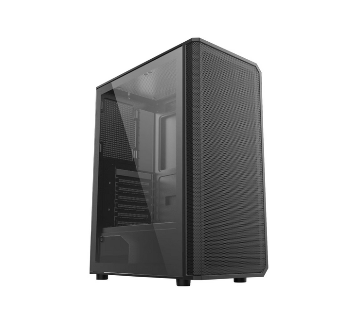 Carcasa Gaming GHOST Mid Tower ARGB Negru - 4 Ventilatoare - imagine 6