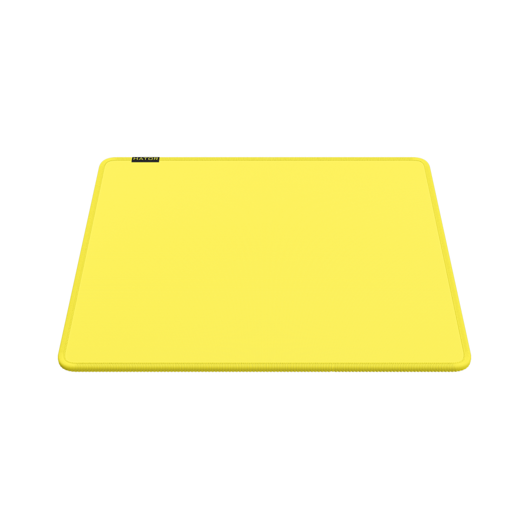 Mousepad Gaming Hator Tonn Evo M 360x300mm Galben