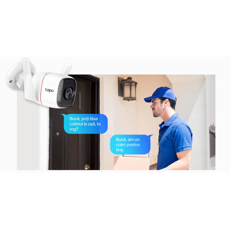 Tapo C310 TP-Link Camera Wireless 3MP Exterior - imagine 9
