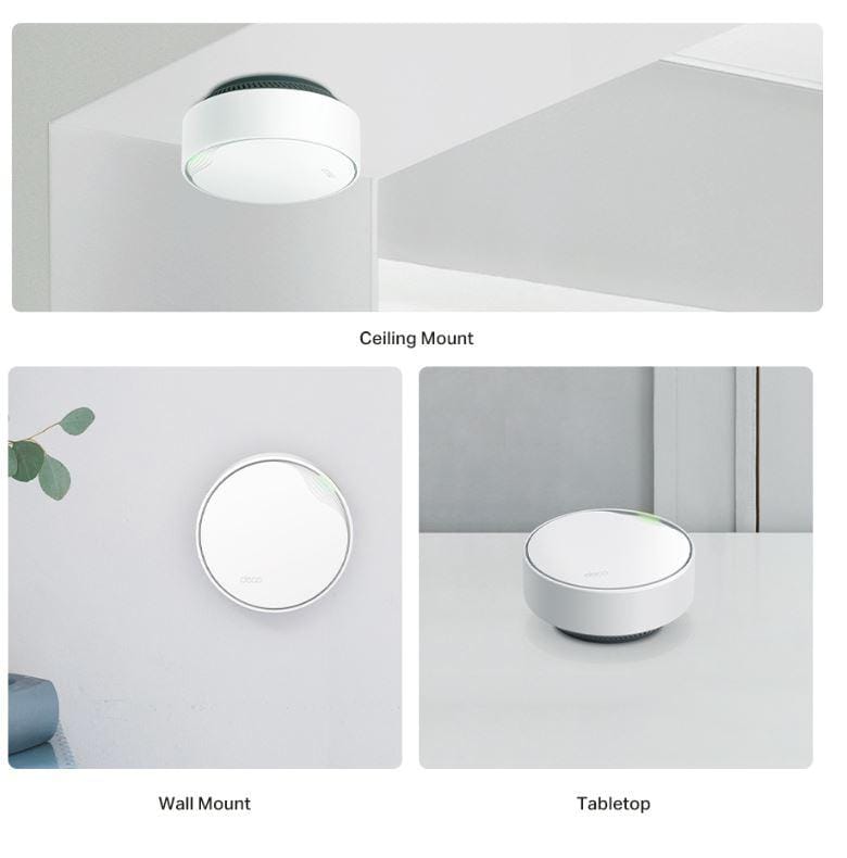 Sistem Mesh Wi-Fi 6 TP-Link Deco X50-PoE AX3000, 2-pack - imagine 4