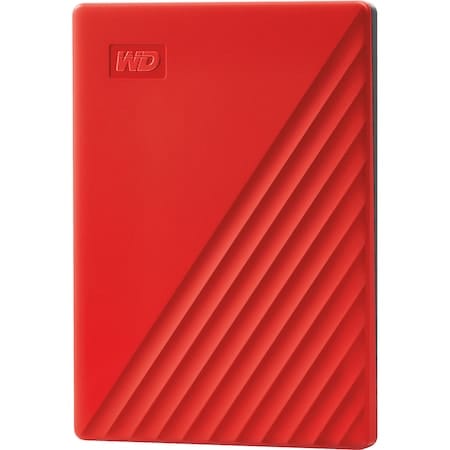 HDD Extern WD My Passport 2TB Rosu USB 3.2 - Compact si Sigur - imagine 6