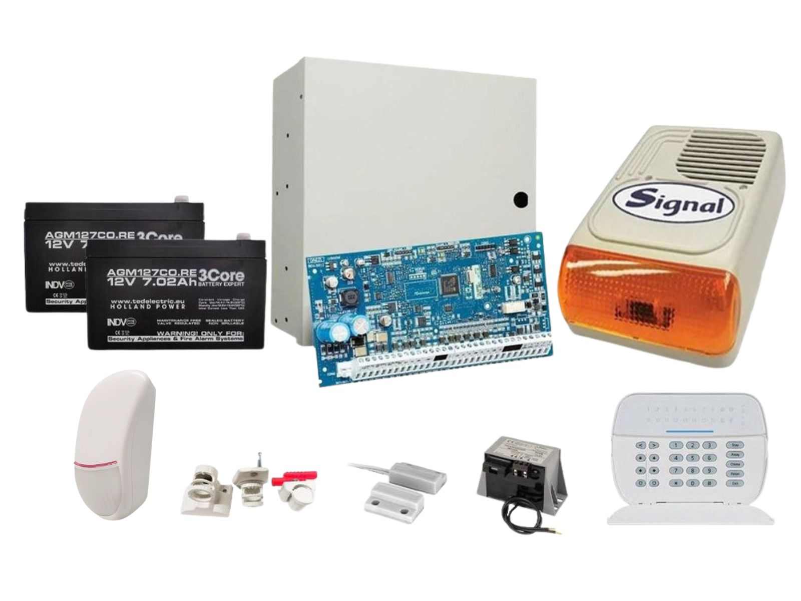 Kit Alarma DSC NEO 2016LED Ext - Sistem Complet