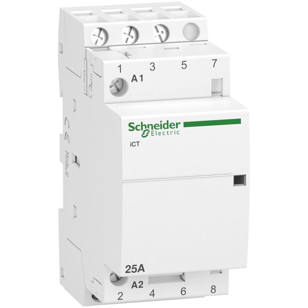 Contactor Schneider 3P 25A, Acti9 iCT