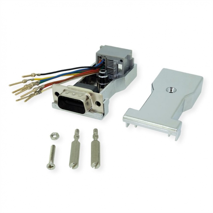 Adaptor DB9 la RJ45 Roline T-M