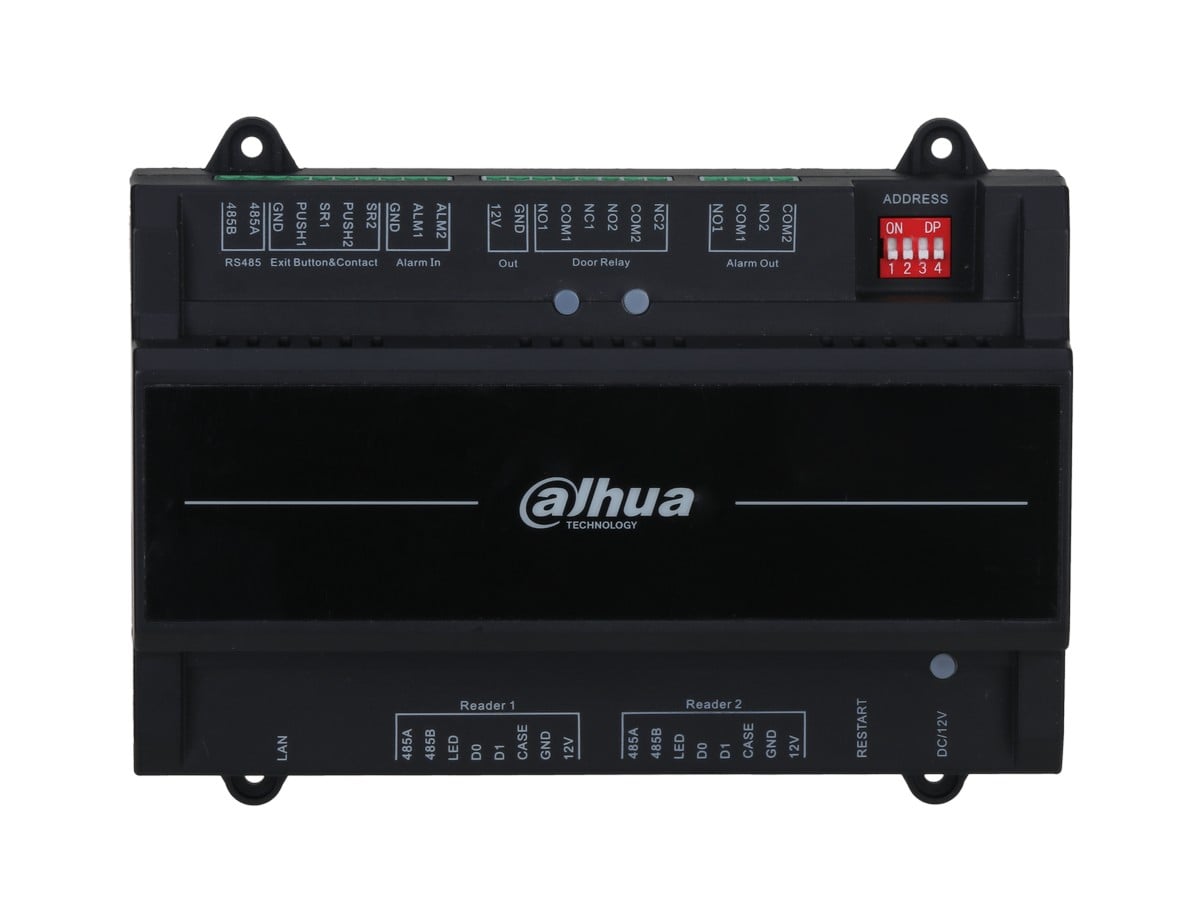 Centrala Acces Dahua ASC2202B-S, 2 Uși PoE