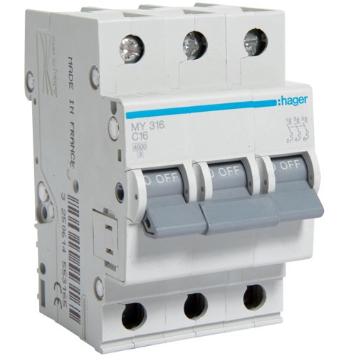 Siguranta Automata Hager 3P 16A C