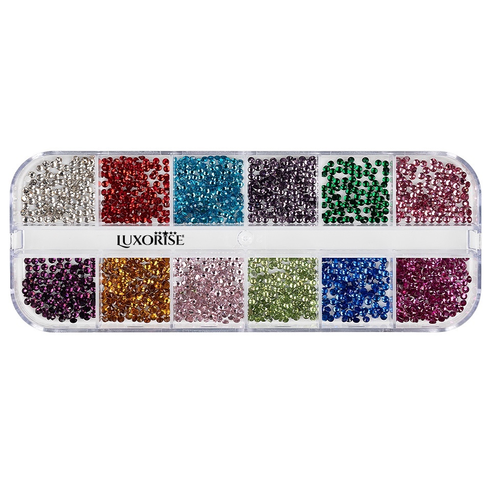 Strasuri Unghii LUXORISE Joy Glare | 12 Modele - imagine 2