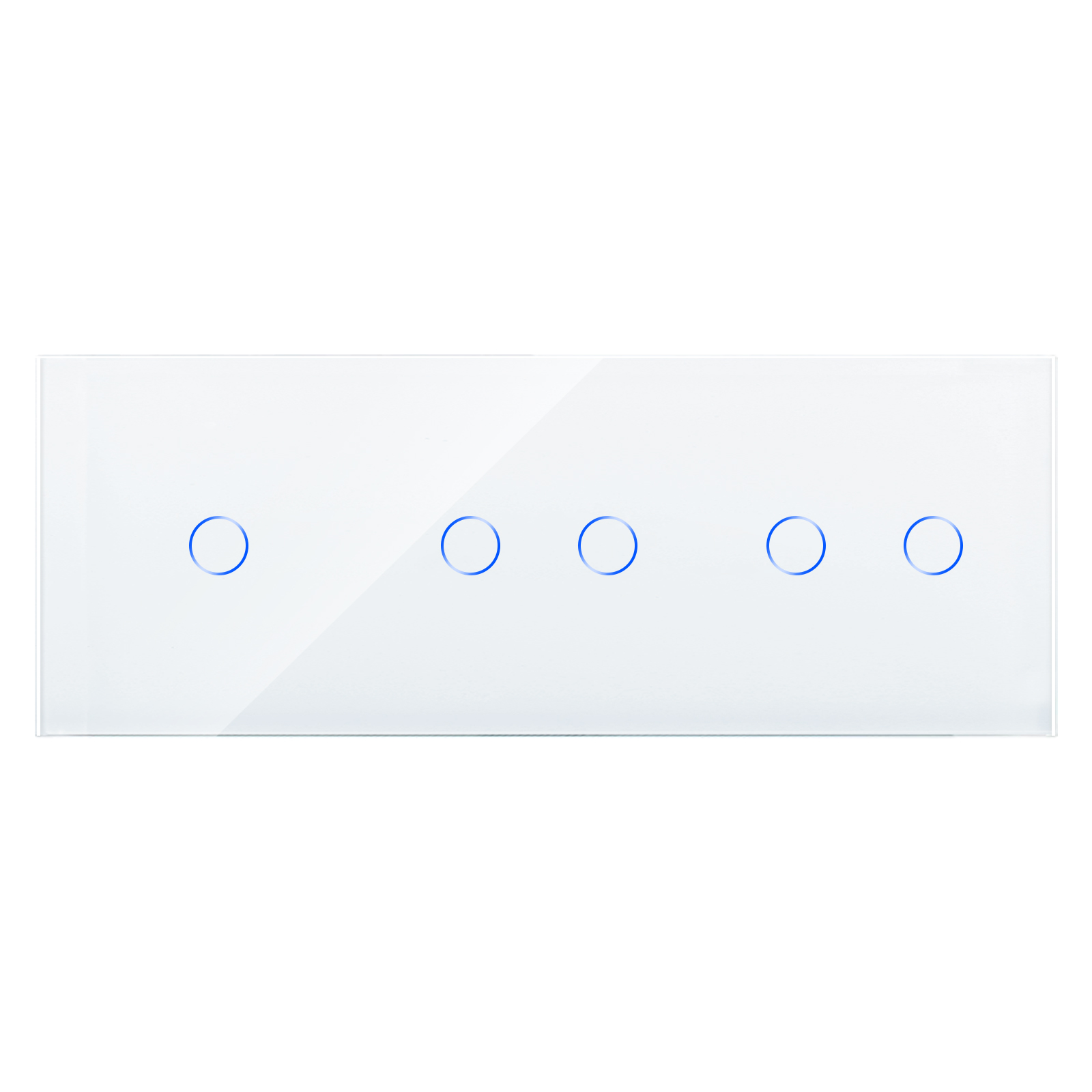 Panou Întrerupator Touch din Sticlă LUXION 228x86 mm