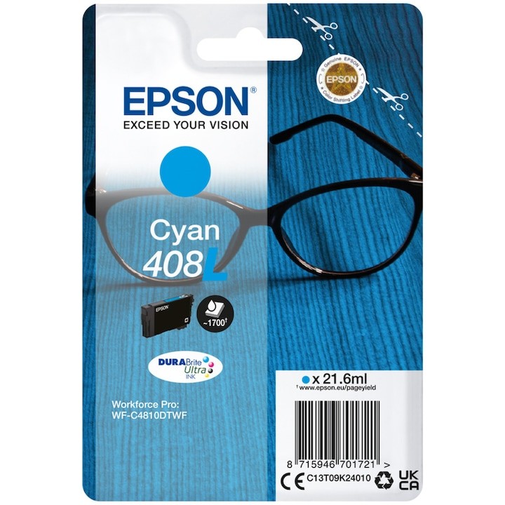 Cartus Original Epson Cyan C13T09K24010 - 1.700 pagini