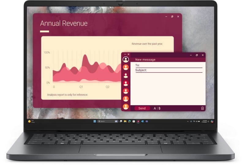 Laptop Dell Pro 14 - Intel Ultra 5, 16GB RAM, 1TB SSD - imagine 2
