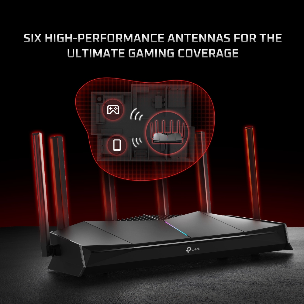 Router Gaming TP-LINK Archer GE400 BE6500 Wi-Fi 7 - imagine 6