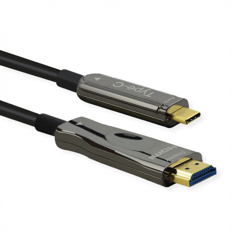 Cablu AOC USB-C la HDMI 4K 30m Roline