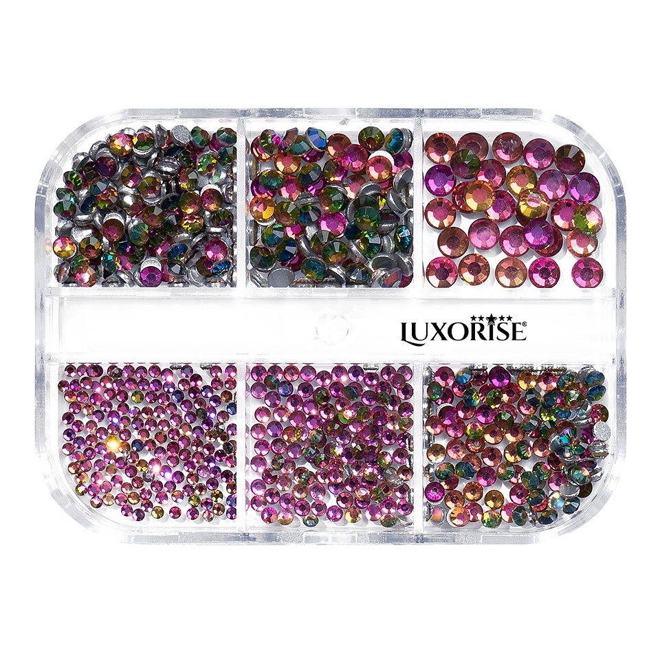 Strasuri Unghii LUXORISE Artist Escape, 6 Modele - imagine 2