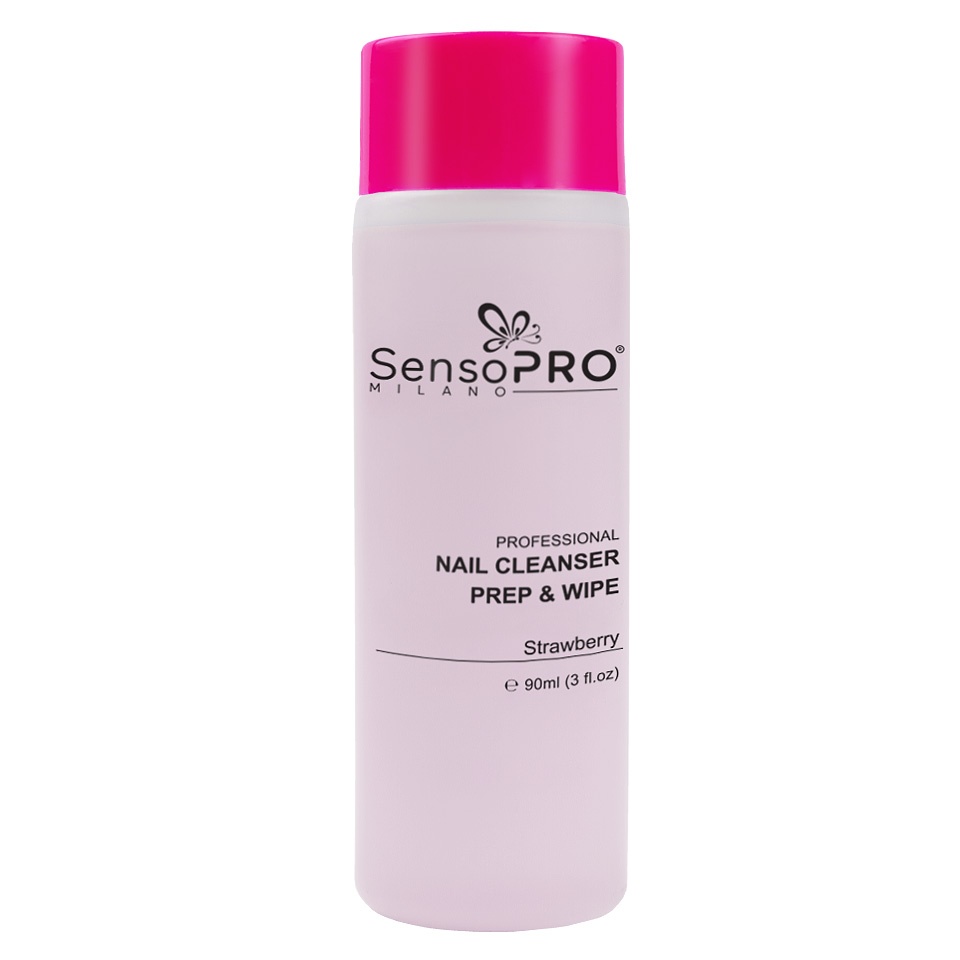 Cleanser Unghii Strawberry SensoPRO, 90ml