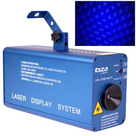 Laser Firefly 200MW Albastru Ibiza Light DMX