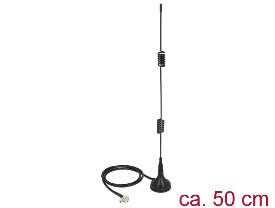 Antena LTE Delock TS-9 Omnidirecțională 2-3 dBi
