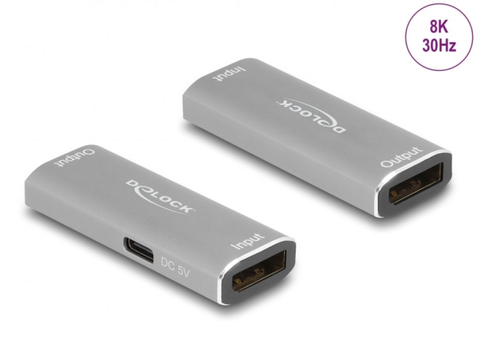 Repeater DisplayPort 8K Delock