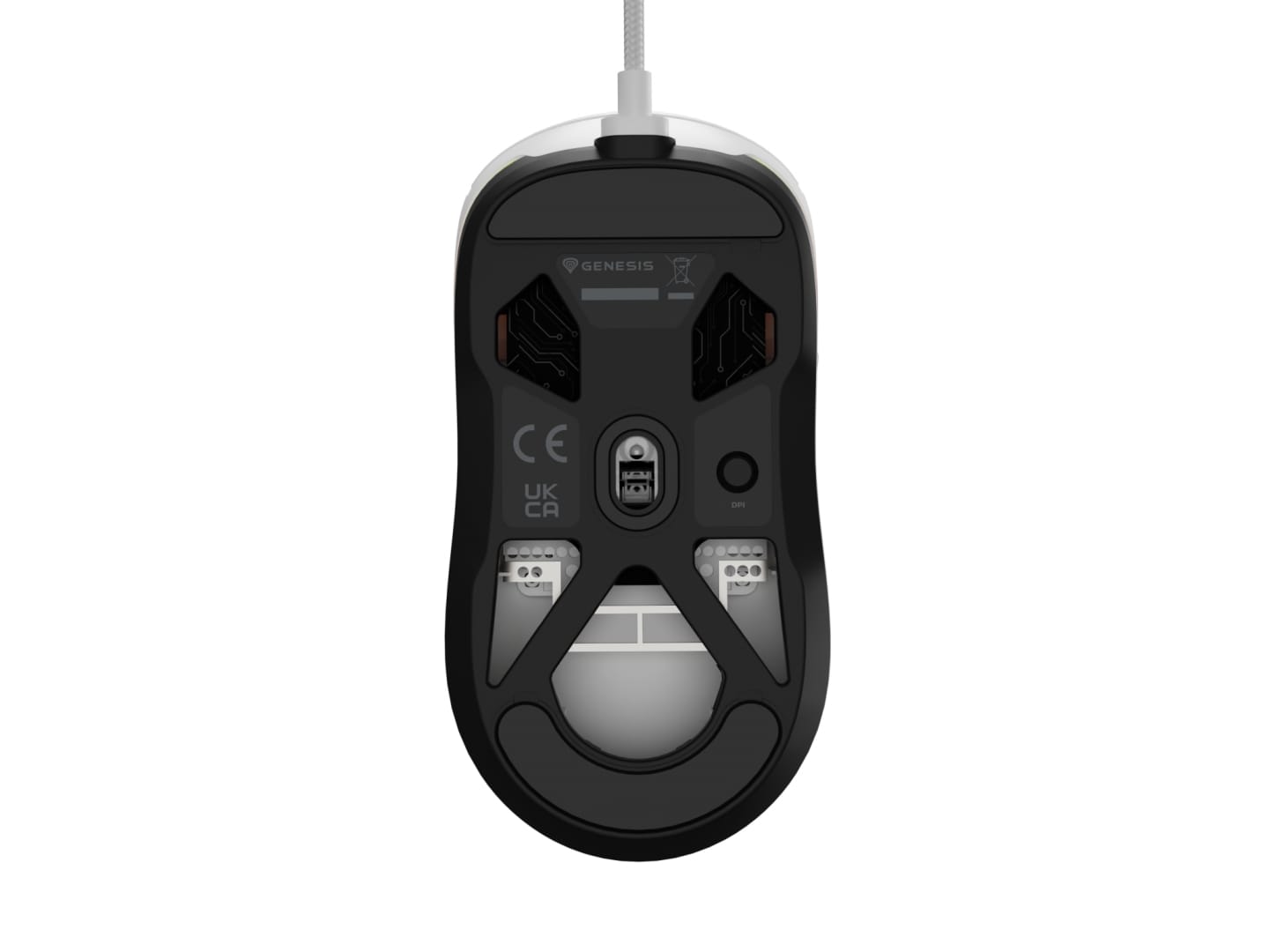 Mouse Gaming Genesis Krypton 660 RGB 12000 DPI Alb - imagine 12