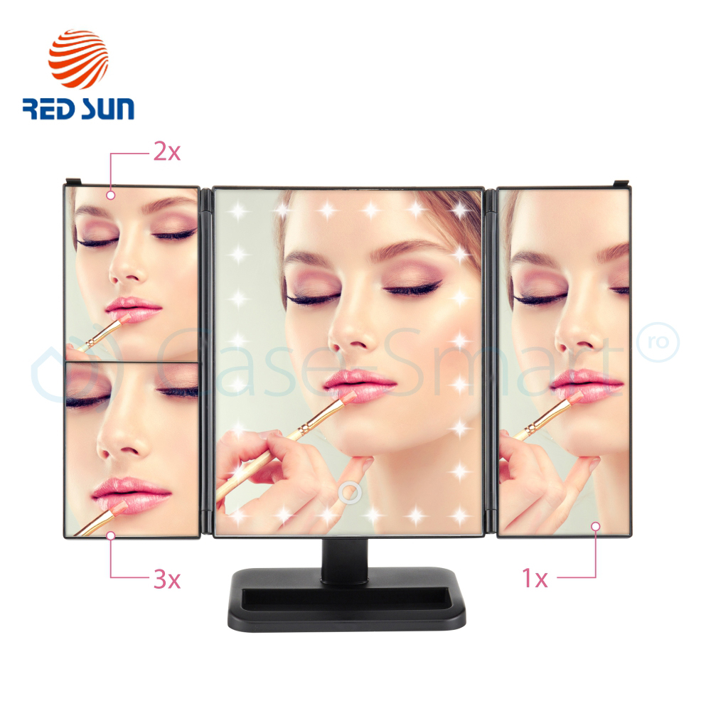 Oglinzi Cosmetice Rotative RedSun cu LED - imagine 6