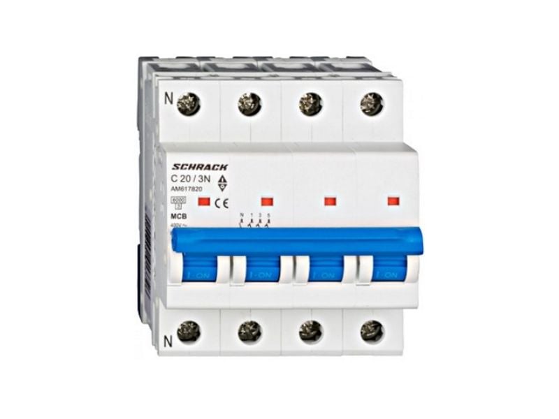 Siguranta Schrack 3P+N 20A - Protectie Maxima