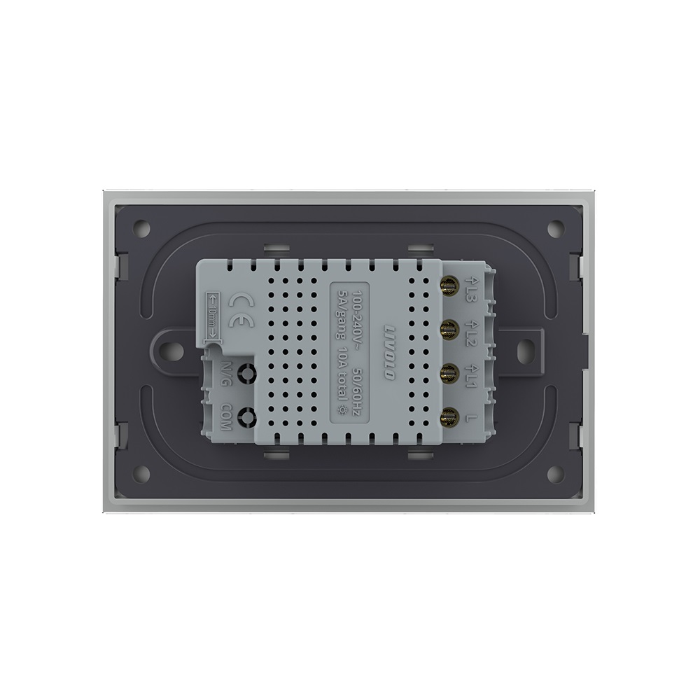 Intrerupator Triplu Touch Livolo ZigBee Sticla - imagine 16