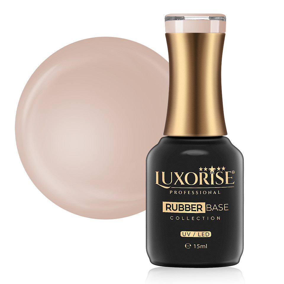Rubber Base Luxorise Royal Nude 15ml, Bază Flexibilă