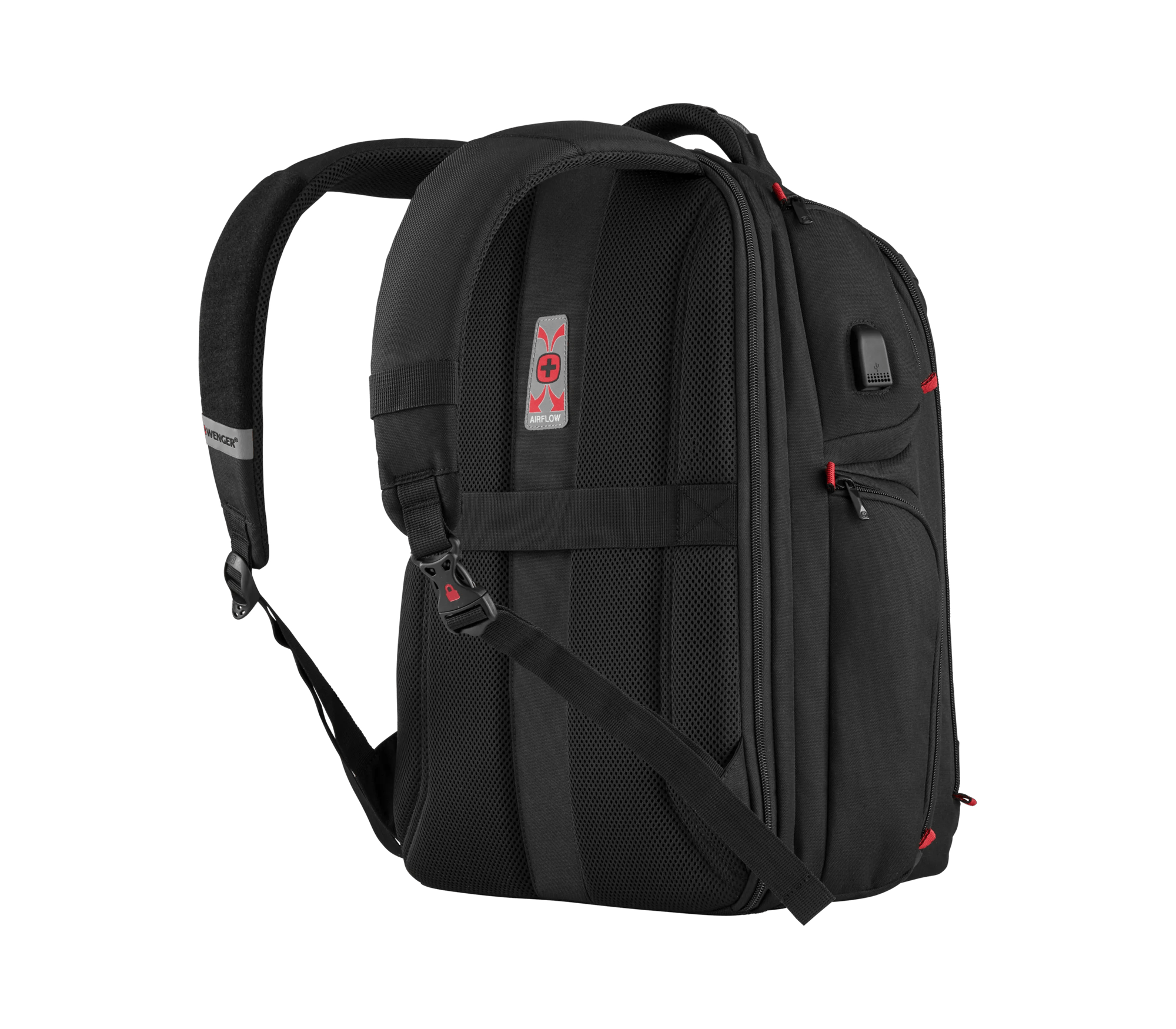 Rucsac Gaming Wenger PlayerOne 17.3" Negru - Protecție Premium - imagine 3