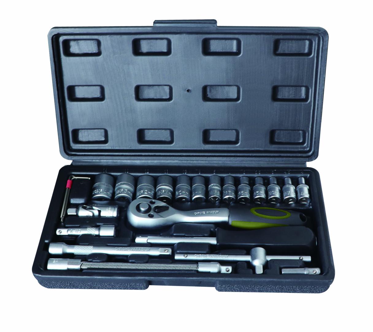 Trusă 24 Piese 1/4" CR-V - Set Profesional Șurubelnițe