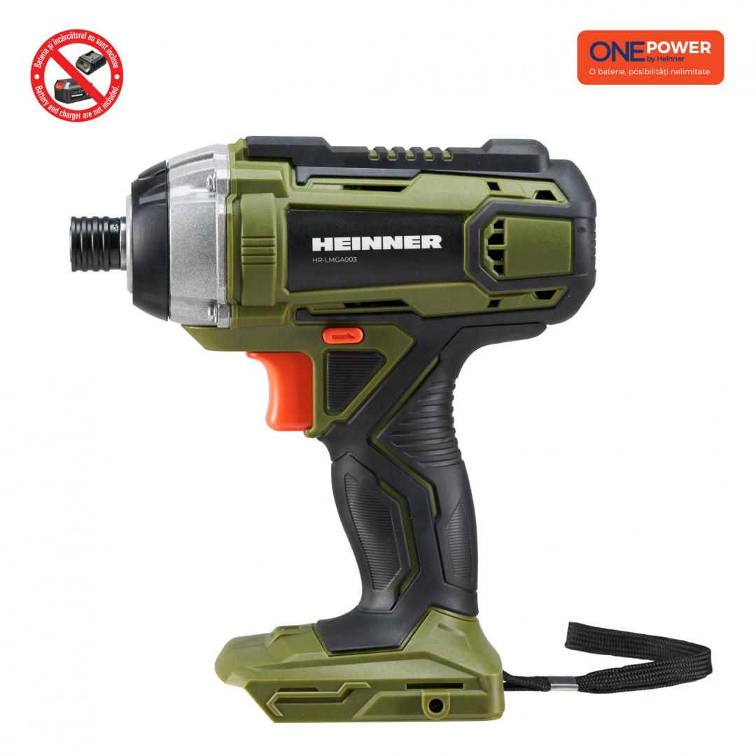 Mașină de Înșurubat cu Impact 18V 160Nm Heinner ONE POWER