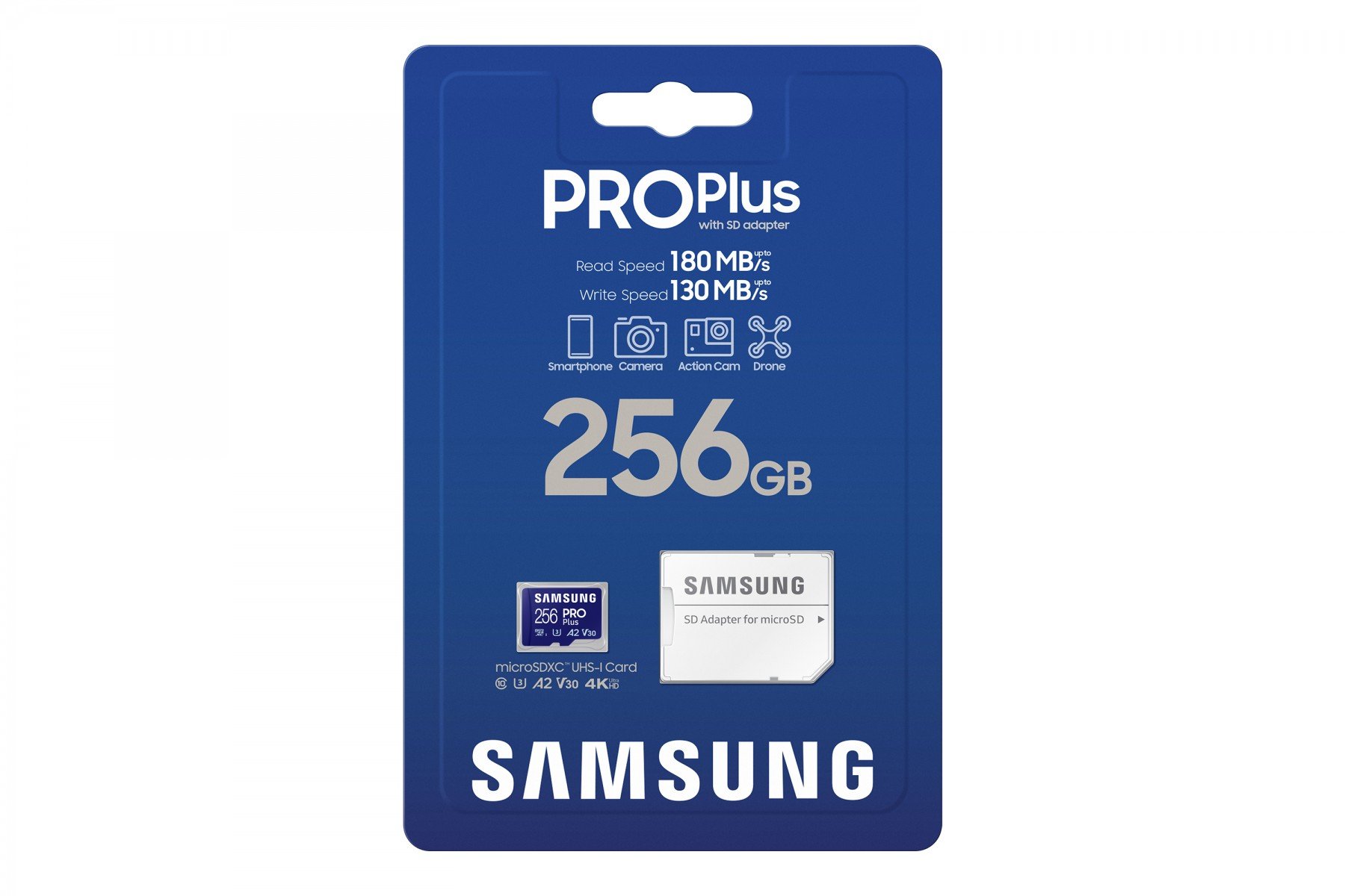 Card Memorie Samsung PRO Plus 256GB microSDXC - 180MB/s, 4K UHD - imagine 9