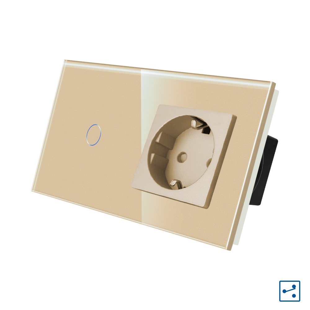 Intrerupator & Priza LUXION Sticla, Design Premium - imagine 9