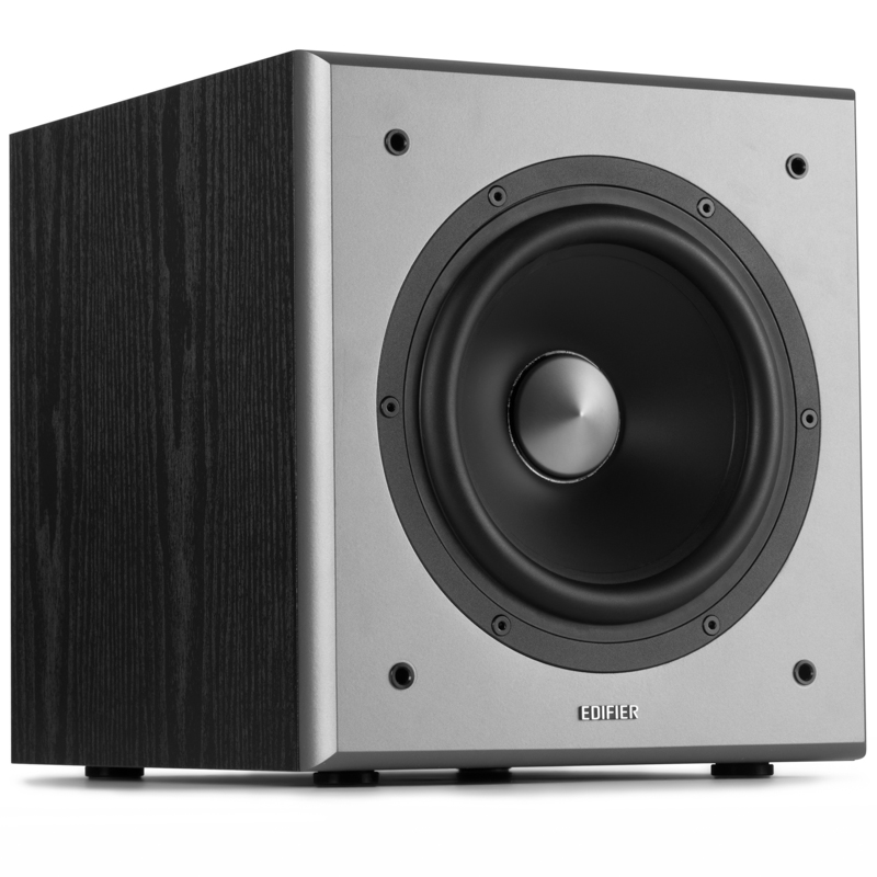 Subwoofer Activ Edifier T5-BK 70W 8" Bass Profund MDF - imagine 4