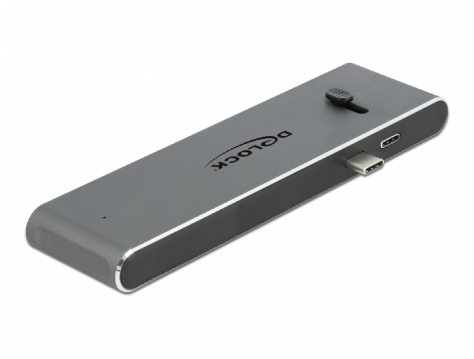 Docking Station Delock USB-C, HDMI 4K, PD 100W