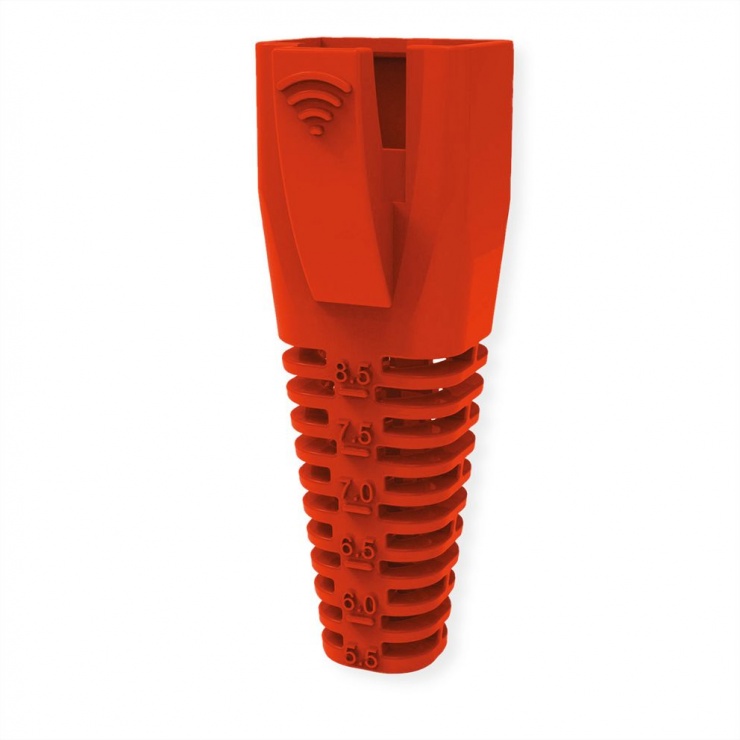 Set 10 Manson RJ45 Cuttable Roline Rosu
