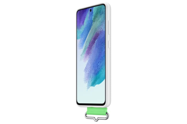 Husă Samsung S21 FE Albă cu Cureă - imagine 10