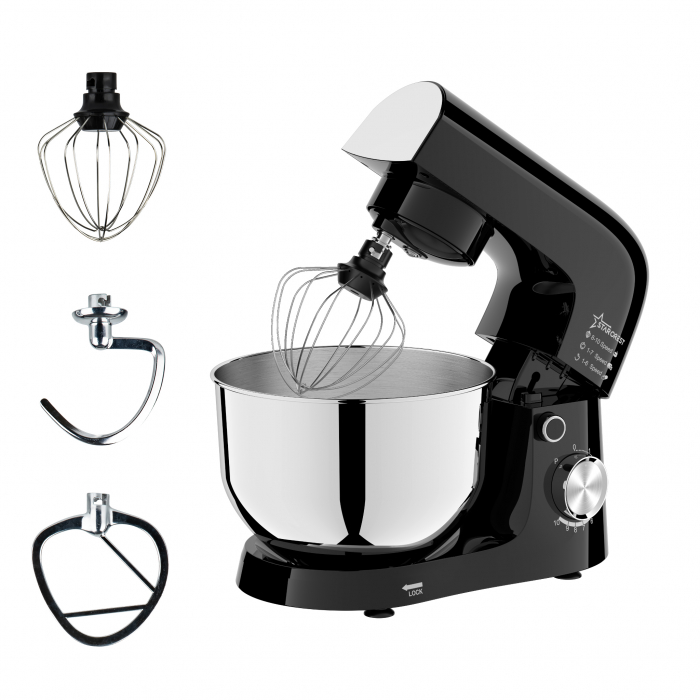 Robot Bucatarie Starcrest 1500W, 10 Viteze, Inox