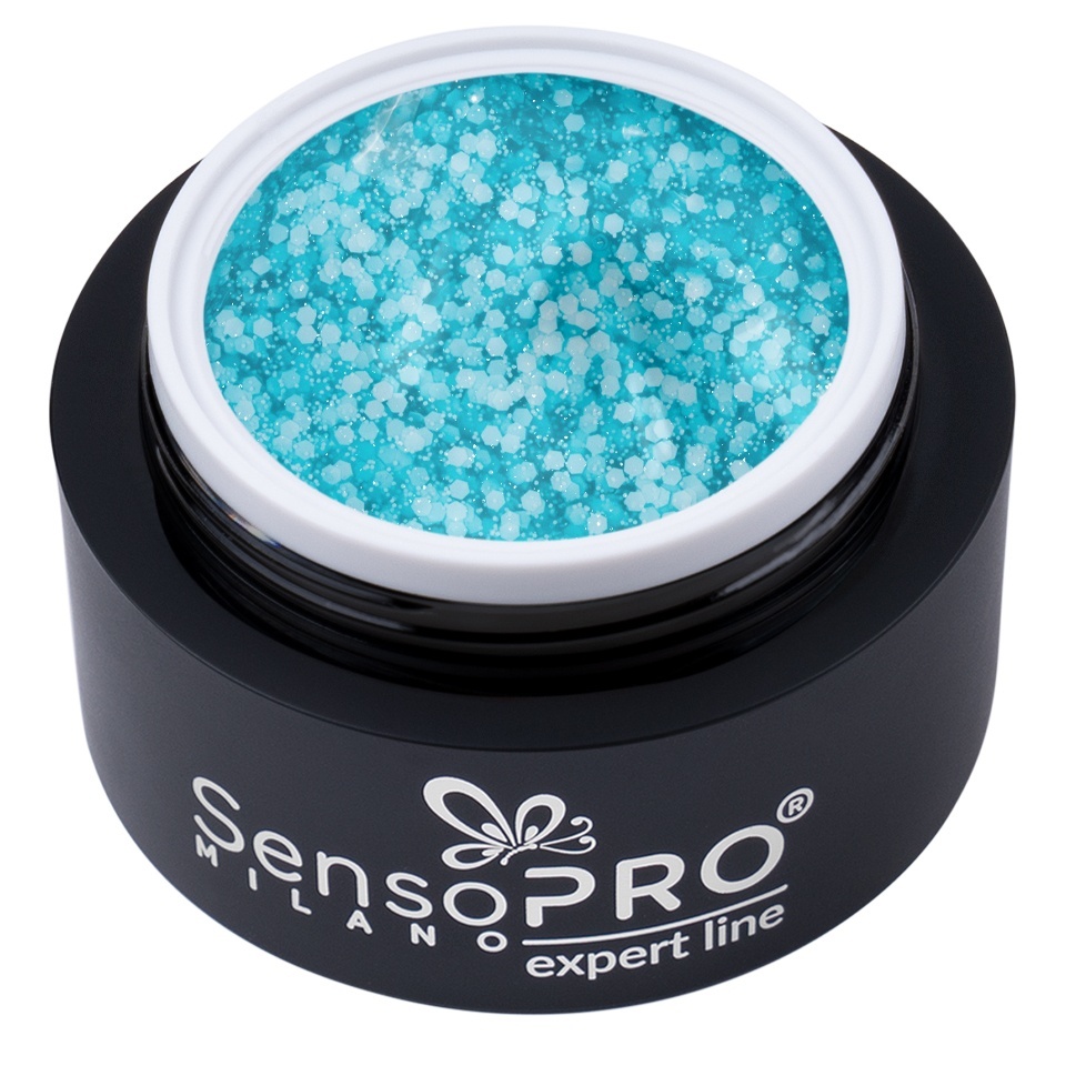 Gel Constructie SensoPRO Aqua 15ml - UV Flexibil
