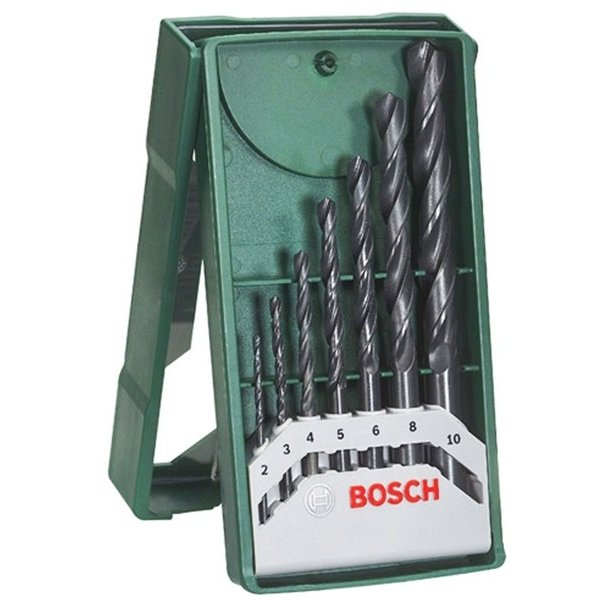 Set 7 burghie Bosch HSS-R 2-10 mm