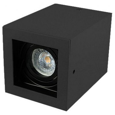 Corp iluminat V-TAC GU10 negru, montaj tavan